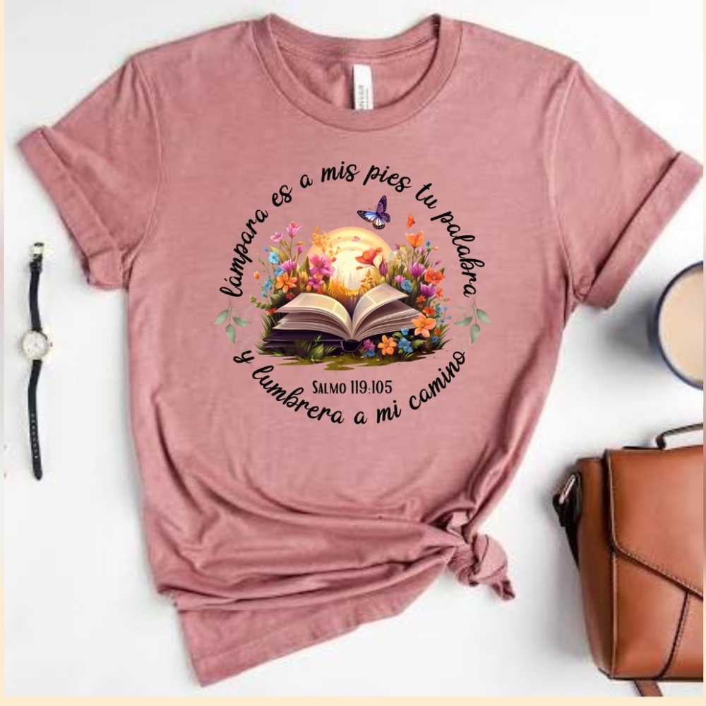 Camisas con mensajes de la biblia